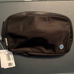 NWT Lululemon Black Belt Bag